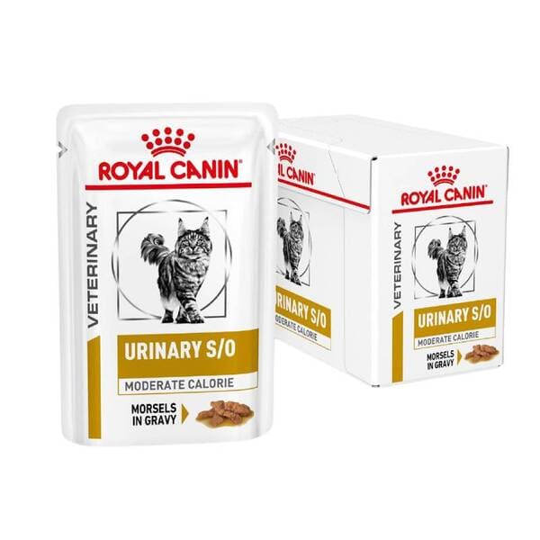Royal Canin Urinary S/O veterinārie konservi kaķiem urīnceļiem mērcē 85 g